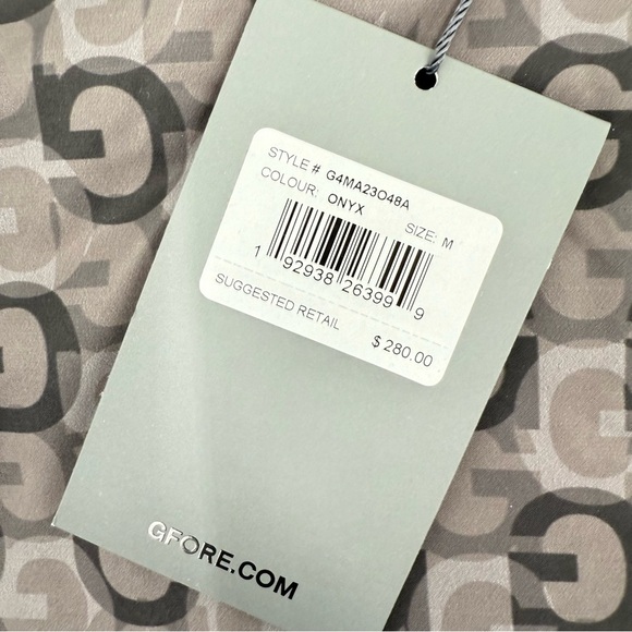 G FORE G4 Performer Golf Jacket Mens Size Medium Onyx Hybird Water Resistant NWT - Picture 4 of 9